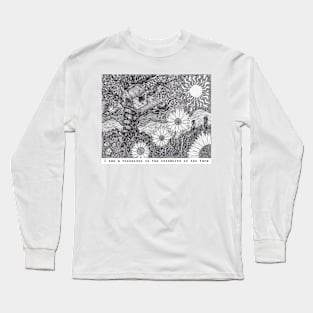 REM Driver 8 - "I saw a Treehouse on the Outskirts of the Farm" Long Sleeve T-Shirt